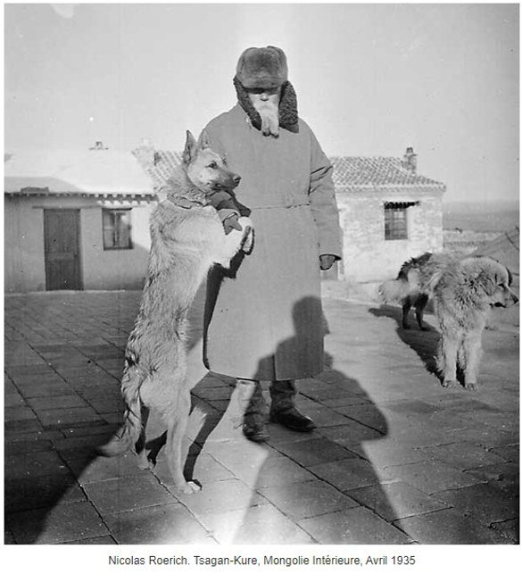 Nicolas Roerich. Tsagan-Kouré, Mongolie intérieure, avril 1935.