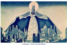 « La Madone » — tableau de Nicolas Roerich.